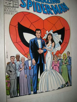 The Spider - Man Annual 21 (1987,  Marvel) Wedding of Peter & MJ 4