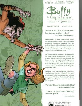 Buffy Deluxe Library Edition Season 9 Vol 3 HC 2