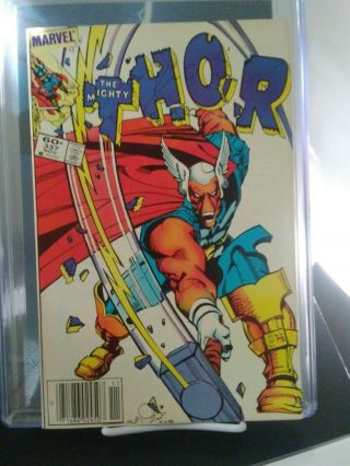 Thor 337 1st Appearance Of Beta Ray Bill (nov 1983,  Marvel)