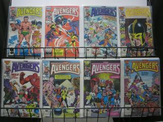 Avengers 270 - 277  Under Siege Parts 1 - 8  Buscema/palmr