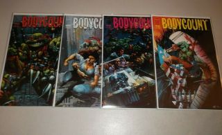 Bodycount 1 - 4 (image 1996 Full Series) Teenage Mutant Ninja Turtles 1 2 3 4
