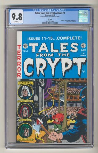 Tales From The Crypt Annual 3,  Cgc 9.  8 (1996)