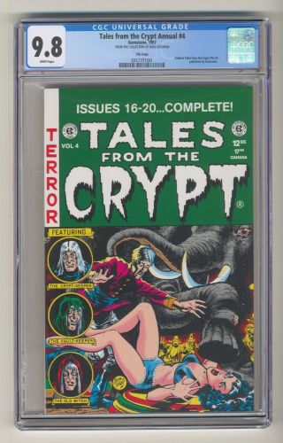 Tales From The Crypt Annual 4,  Cgc 9.  8 (1997)