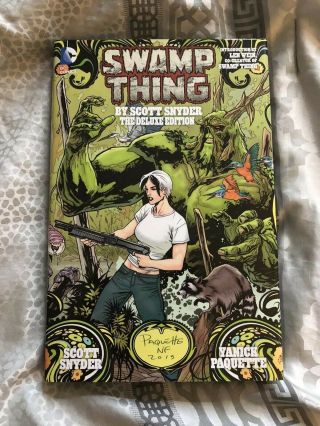 Swamp Thing Scott Snyder Deluxe Hardcover Edition