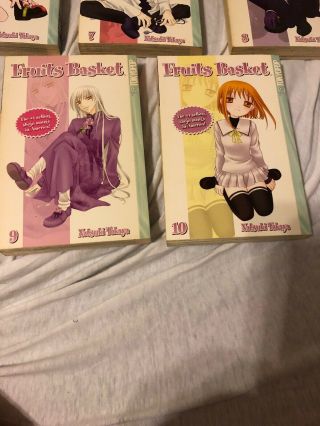 Fruits Basket Manga Books 6 - 10 Natsuki Takaya English Volumes 3