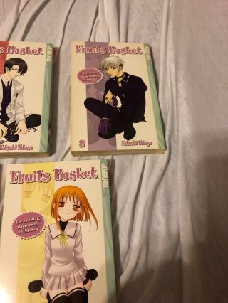 Fruits Basket Manga Books 6 - 10 Natsuki Takaya English Volumes 4