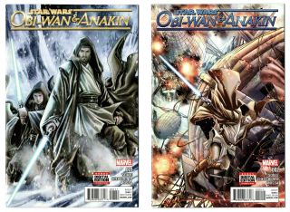 Star Wars: Obi - Wan & Anakin 1 - 5 (2016) Marvel Vf/nm To Nm - Complete Set