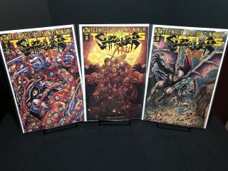 Teenage Mutant Ninja Turtles Shredder In Hell 1 - 3 Complete Nm Idw Comics Tmnt