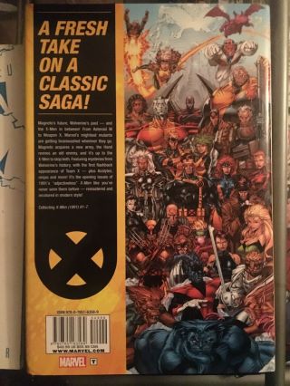 X - men Mutant Genesis 2.  0 Oversized Deluxe Hardcover Jim Lee OOP 2