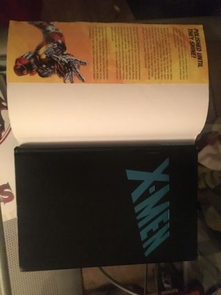 X - men Mutant Genesis 2.  0 Oversized Deluxe Hardcover Jim Lee OOP 3