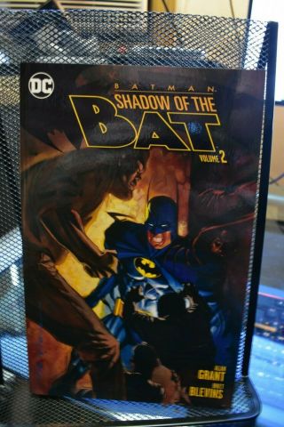 Batman Shadow Of The Bat Volume 2 Dc Tpb By Alan Grant & Bret Blevins Rare Oop