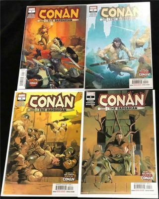 Conan The Barbarian 1 2 3 4 Marvel Comics 2018 1st Print Unread Nm