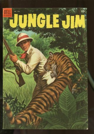 Four Color 490 Fine - 5.  5 Jungle Jim 1953 Dell Comics