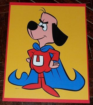 Underdog 8.  5x11 Print By Patrick Owsley Total Television Productions