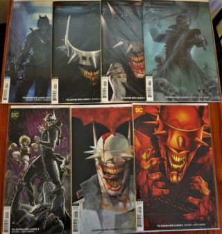 The Batman Who Laughs 1 - 6 Variant Issues The Grim Knight 1 Variant Dc Comics Nm