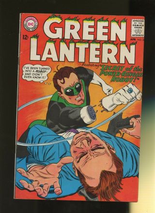 Green Lantern 36 Fn 5.  5 1 Book Dc Comics Hal Jordan Power - Ringed Robot