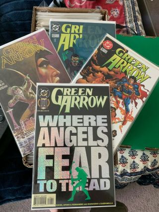 Green Arrow (1987 Dc Comics) 1 - 137 Annual 1 - 7 0 Complete,  Longbow Grell