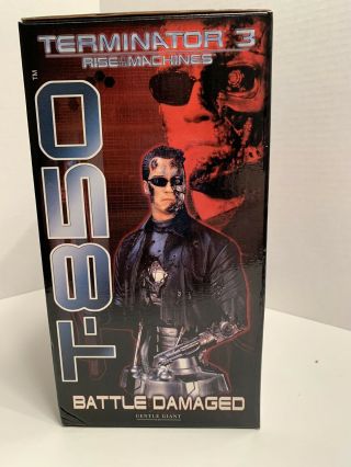 Gentle Giant Terminator 3 Battle T - 850 Bust Light Up Version 1407/2000 8