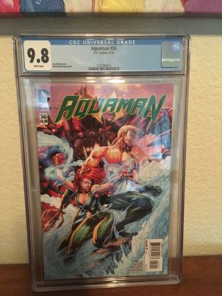 Dc Comics Aquaman 50 Cgc 9.  8