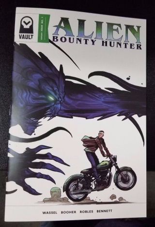 Alien Bounty Hunter 1 Jesse James Comics Exceed Exclusive Vault Nm Comic Book