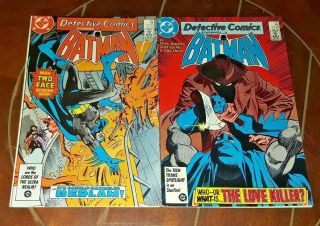 Detective Comics: Batman 564 & 565,  (1986,  Dc) : Green Arrow