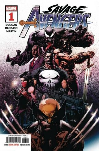 Savage Avengers 1 Marvel Comics Wolverine Venom Elektra Punisher Conan 050119