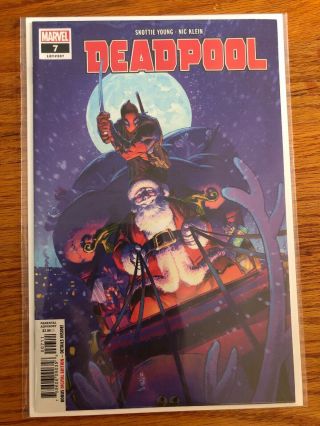 Marvel Comics Deadpool 1 - 7 2019 1st Prints Skottie Young 8