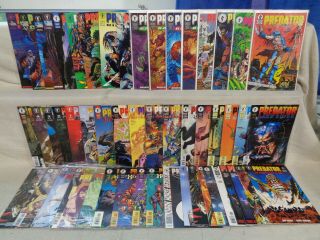 Predator Mega Set Judge Dredd,  Magnus,  Tarzan,  More 52 Comics (b 21523)