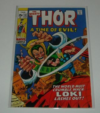 Hi Grade Key 1971 Marvel Thor 191 Durok The Demolisher 1st Appear Below Guide