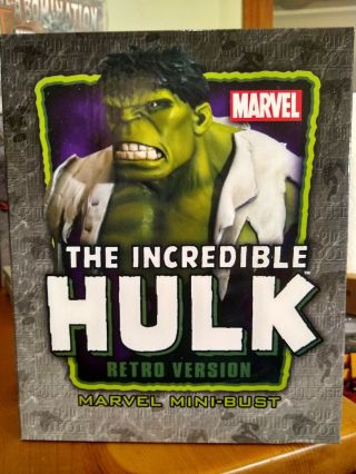 Bowen Hulk Retro Variant Mini - Bust - 175/750 - - Priority Mail