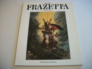 The Fantastic Art Of Frank Frazetta Book Two 1st Us Ed.  Sixth Print 1977 Sc