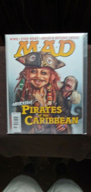 Mad Magazines 4 Issues 2007/2008 - Make Offer - Board And Bag