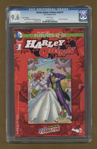 Harley Quinn Futures End 1 2014 Conner Nycc Variant Cgc 9.  6 1264481019