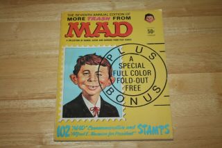 The Seventh Annual Edition Of More Trash From Mad 1964 Complete Stamps Fold - Out