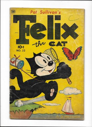 Felix The Cat 22 [1951 Gd - ] Butterfly Cover