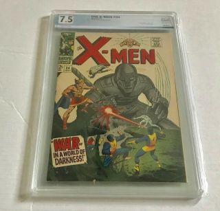 Marvel X - Men 34,  Pgx 7.  5 Vf -,  Silver Age,  Mole Man