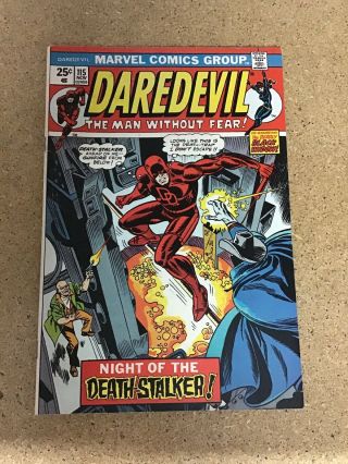 Marvel Daredevil 115 Nov 1974 Night Of The Death - Stalker