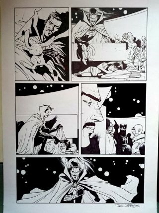 Dr.  Strange Page 10 Marvel Comics Art Paul Davidson