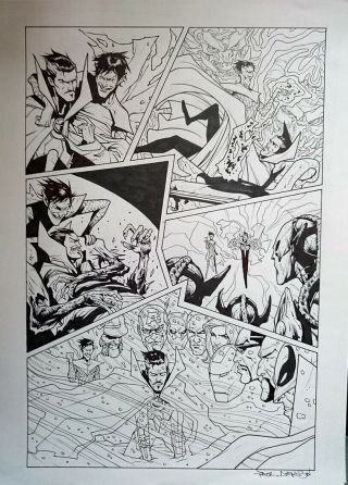 Dr.  Strange Page 6 Marvel Comics Art Paul Davidson