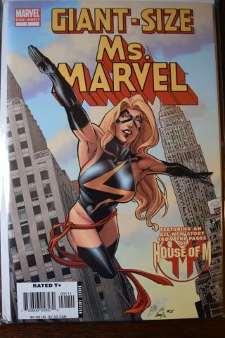 Giant - Size Ms Marvel 1,  1st App Of Carol 