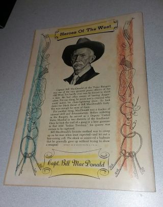 Zane Grey ' s Stories of the West 28 dell comics 1956 
