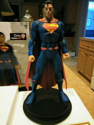 Limited Dc Comics Superman Rebirth Exclusive Statue By Frank Cho And Nei Ruffino
