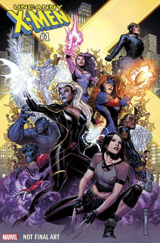 Uncanny X - Men 1 Jim Cheung 1:50 Variant Cover