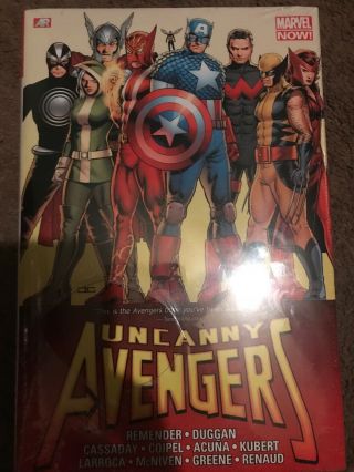 Uncanny Avengers Omnibus Remender Hardcover Hc