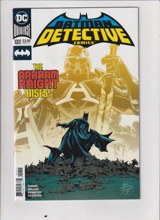 Detective Comics 1001 Nm - 9.  2 Dc Comics Cover A; 1st Full Arkham Knight,  Gotham