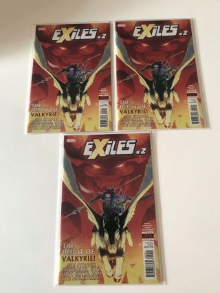 Exiles 2 2018 1st Appearance Of Valkyrie Tessa Thompson Nm/nm,  Marvel Comics