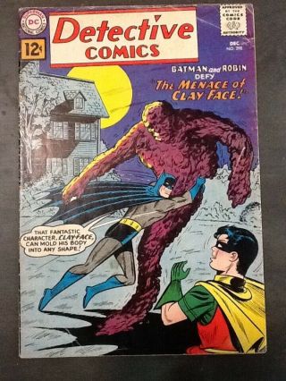 Detective Comics 298 1st Silver Age Clayface Dc Batman