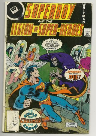 Superboy And The Legion Of Superheroes 244 - Whitman Cover (dc Comics 1978) Vg.