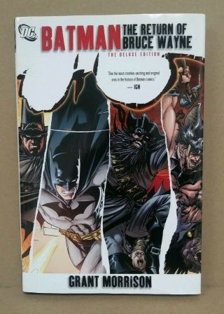 Batman The Return Of Bruce Wayne (2011) Deluxe Edition Volume 1 Dc First Print