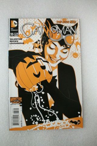 Catwoman 35 Monsters Of The Month Variant Edition Comic 52 2014 1st Print